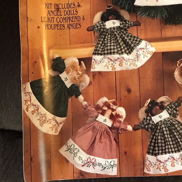 🐈OKC🐈 Daisy Kingdom Inc Angel Garland Dolls Kit - Picture 6 of 15